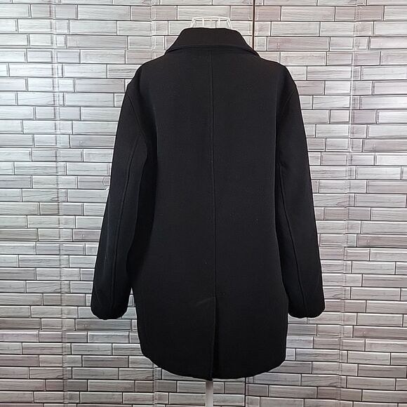 John Henry Men's vintage wool car coat Size 40R - Picture 6 of 12